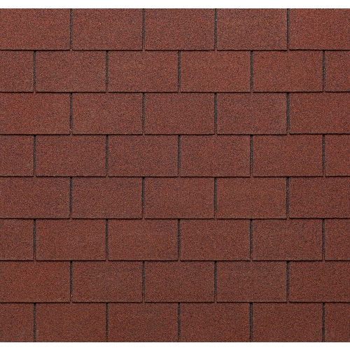 Gont bitumiczny Tegola Eco Roof Rectangular Mixed Czerwony